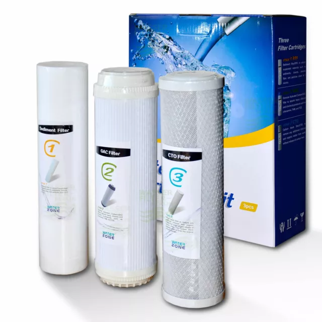 Premium Set Filtro Repuesto Osmosis Inversa para 6 Meses de Agua Prefiltro