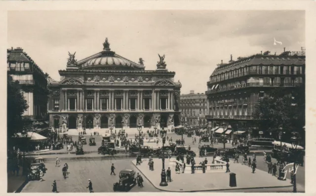 EARLY 1900's ANTIQUE Real Photo Opera House Notre Beau Paris POSTCARD - UNUSED