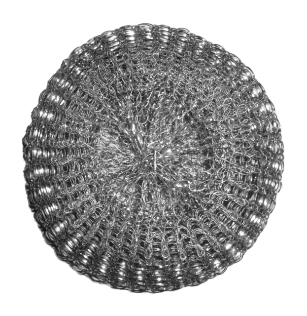 Lustersheen SPECIAL BARBECUE  scourer of knitted stainless steel 60 Gr