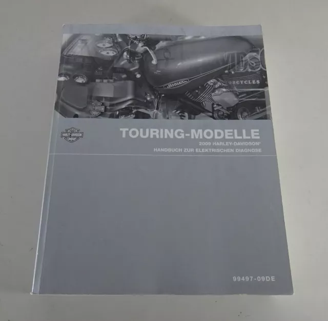 Diagnosehandbuch Harley Davidson Touring Modelle 2009 Stand 10/2008