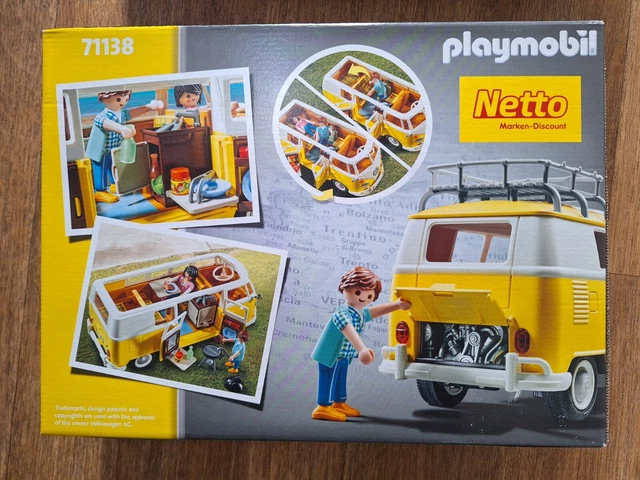 Playmobil 71138 T1 Bulli VW Bus Camper Netto gelb Limited Edition in Baden-Württemberg