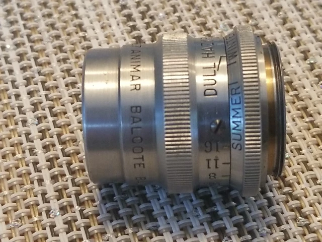 BAUSCH & LOMB Balcote Animar 25mm f:2.7 C Mount Bolex M4/3 NEX