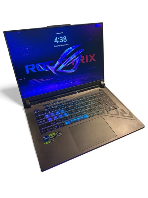ASUS ROG STRIX G16 Gaming Laptop, 16” FHD+ 165Hz, i7-13850HX, RTX 4070 ...