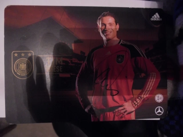 Originalautogramm Tim Wiese DFB