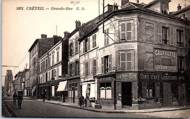94 CRETEIL - vue de la grande rue.
