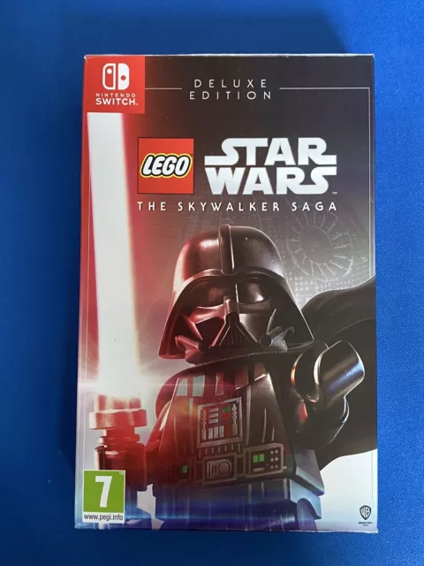 Lego Star Wars The Skywalker Saga Deluxe Edition Inc Luke Figure Nintendo Switch