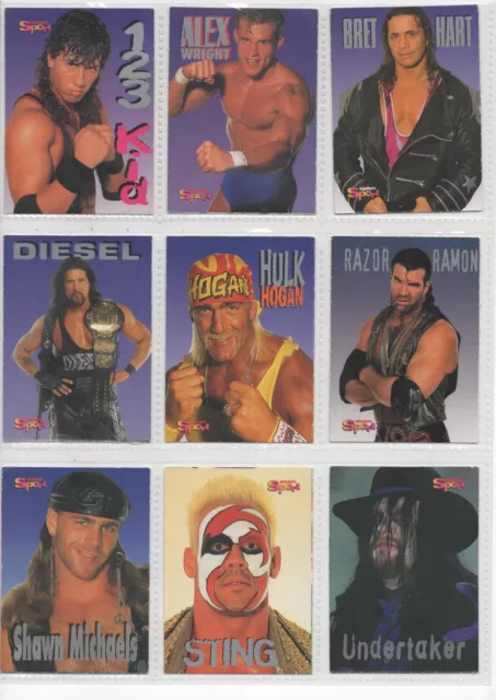 Bravo Sport Wrestling Trading Cards *1995* KOMPLETTSATZ wwf wwe wcw topps hasbro