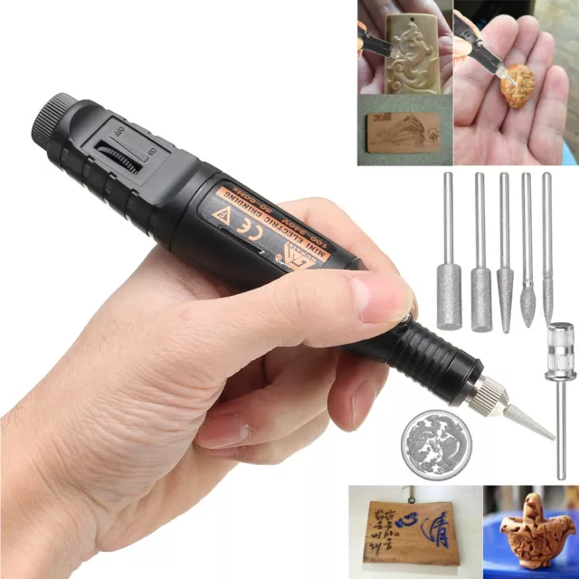 Electric Micro Engraver Pen Engraving Tool Kit DIY For Metal Glass Wood Jewelry