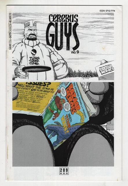 Cerebus  #209   Dave Sim   (Aardvark-Vanaheim)  Vf  (-)