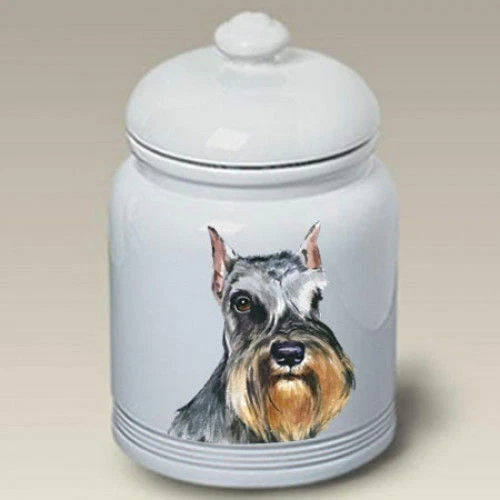 Schnauzer Ceramic Treat Jar BVV 23012