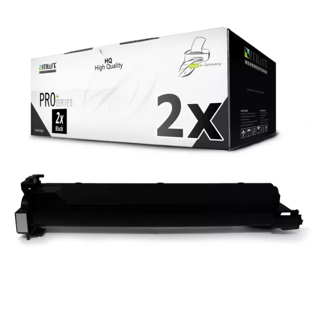 2x Toner for Konica Minolta Bizhub C 203 253 Like A0D7152 Black