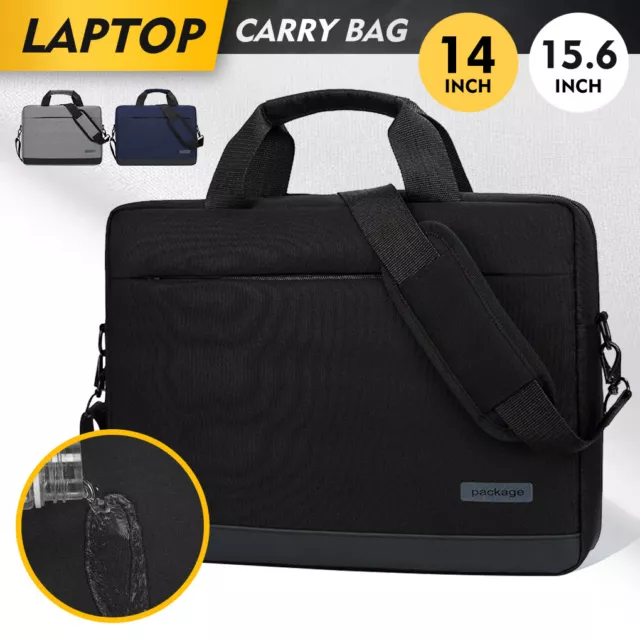 Laptop Sleeve briefcase Carry Bag for Macbook Dell Sony HP Lenovo 14" 15.6" inch