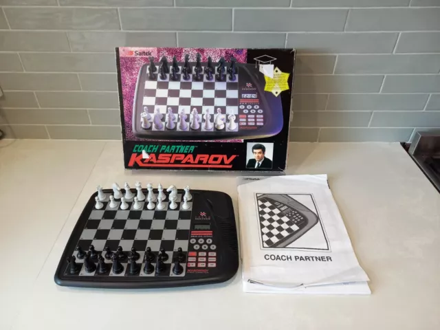 Saitek Garry Kasparov Coach Partner Electronic Chess Board