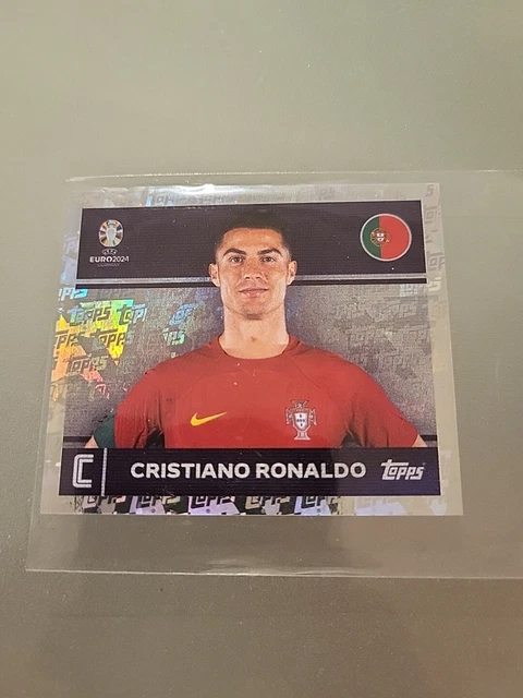 TOPPS EURO 2024 STICKER CRISTIANO RONALDO POR 2 MINT CONDITION $1.63 ...