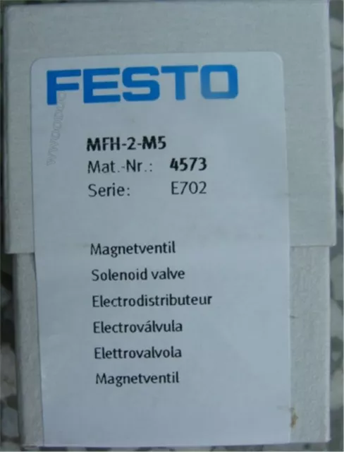 1Pc New Festo MFH-2-M5 4573 Solenoid Valve yy