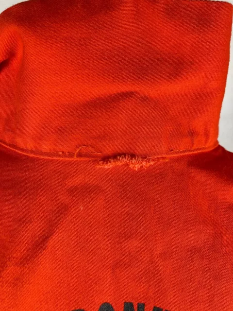 XL UNION IRONWORKERS Welding Jacket Tillman Orange Flame Retardant FR ...