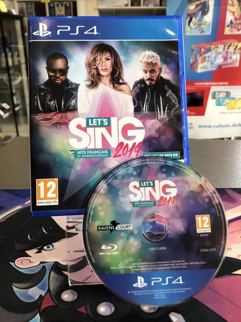 Jeu Let’s Sing 2018 – Hits Français Et Internationaux – PS4 (bon état, Complet)