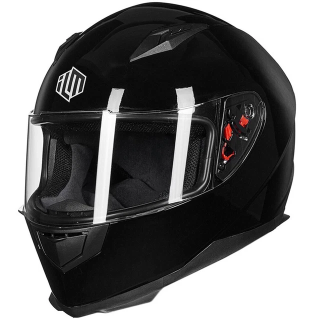 ILM SELLER REFURBISH Full Face Motorcycle Helmet with Neck Scarf Winter