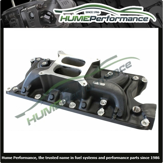 V8 Engine Intake PERFORMER INTAKE MANIFOLD Dual Plane Ford V8 289 302 Windsor Black ...