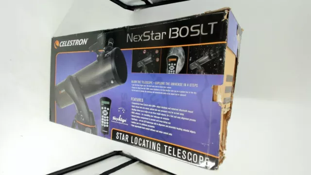 Celestron - NexStar 130SLT Computerized Telescope - Compact and Portable