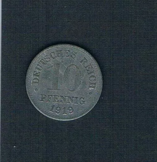 Deutsches Reich 10 Pfennig 1919