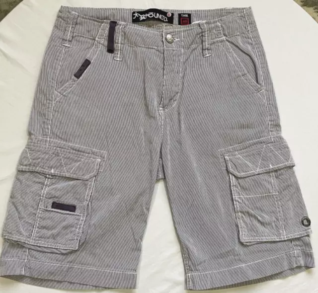 Ecko Unlimited Shorts Mens 40 Cargo Embroidered Pockets Tam. 40         B18/4