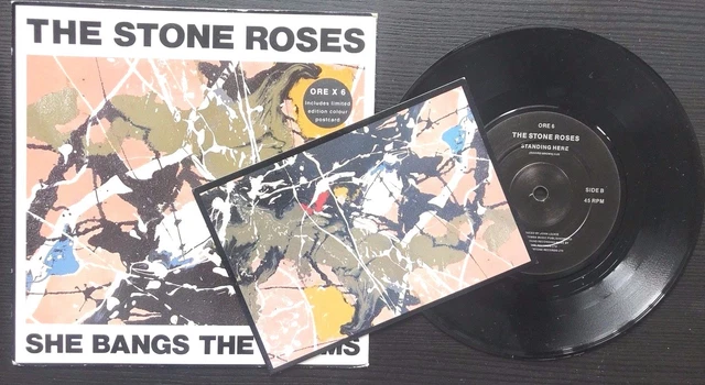 THE STONE ROSES/SHE BANGS THE DRUMS レコード The Stone Roses
