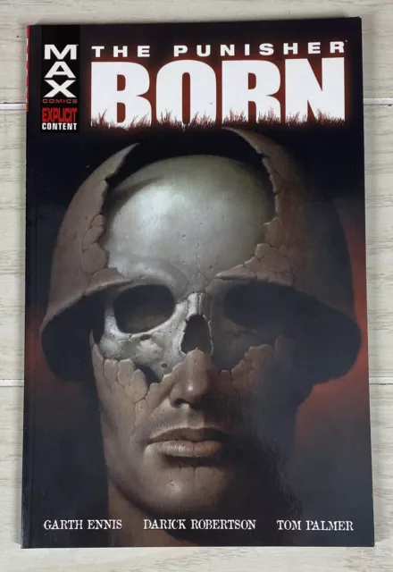 The Punisher : Born by Garth Ennis (2016, Trade Paperback) MAX Comics