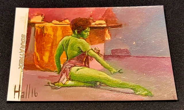 Star Trek Inflexions Women of Star Trek Orion by Charles Hall Sketch Card
