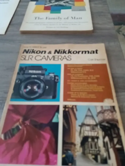 Nikon and Nikkormatt SLR Cameras by Carl Shipman 207 Pgs.