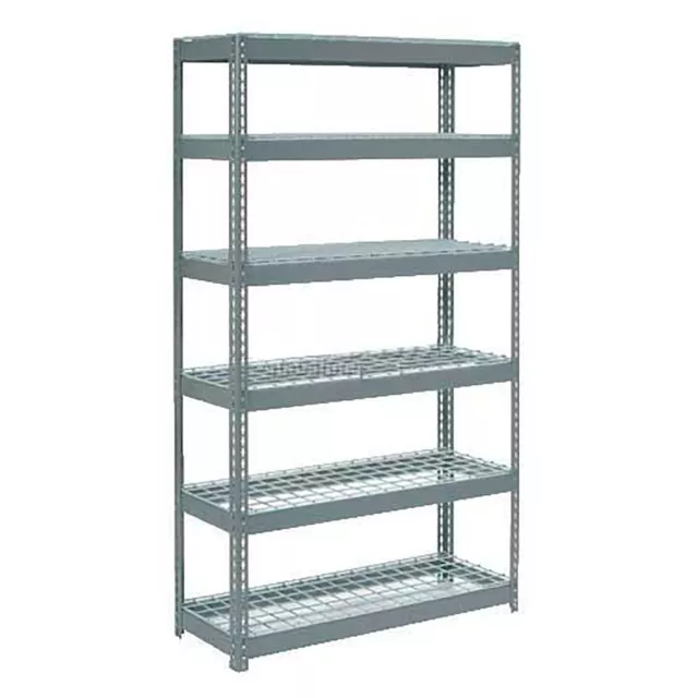 Global Industrial Extra Heavy Duty Shelving 48"W x 24"D x 60"H With 6 Shelves