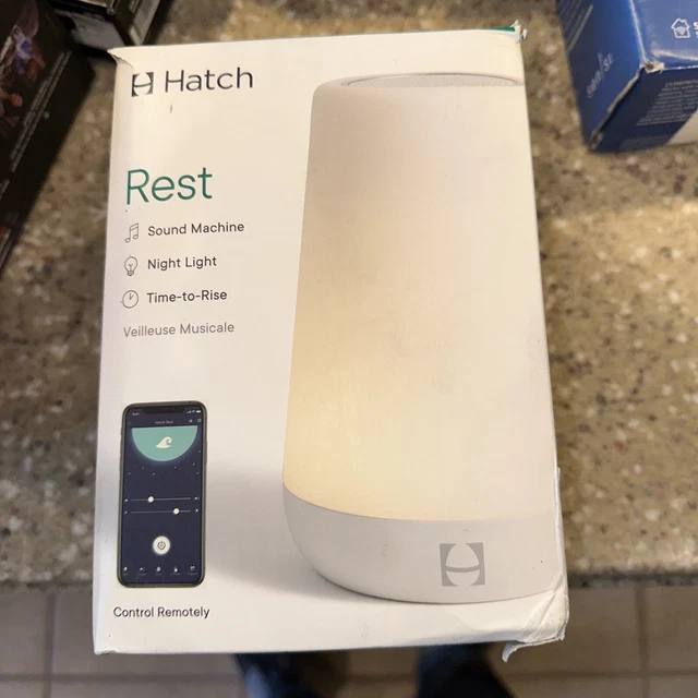 Monitor de audio nocturno para bebé Hatch Rest+ 1a generación máquina de sonido para bebé