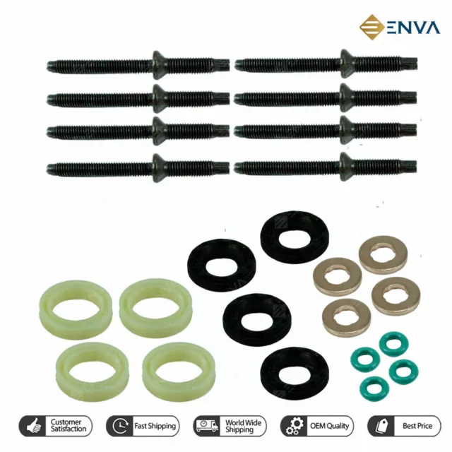 Para Mini R56 One D 1.6 D 09-10 Kit de junta tórica sello inyector combustible