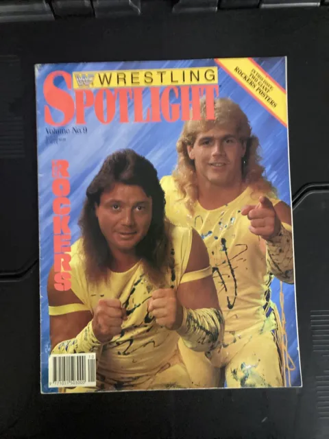 WWE/WWF Wrestling Spotlight Magazin Band Nr. 9 (1990)