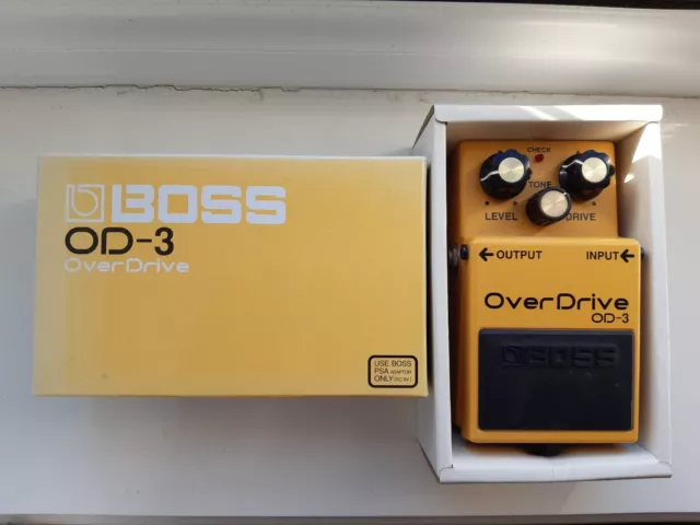 Boss OD-3 Overdrive Guitar Effects Pedal - Boxed