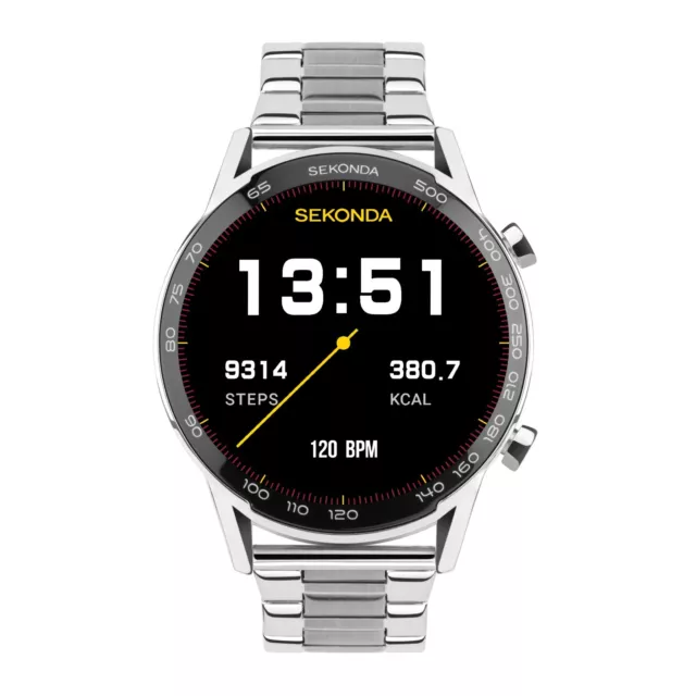 Sekonda Mens Active Plus Smart Watch Brand New Boxed RRP £99.99 Model 30177
