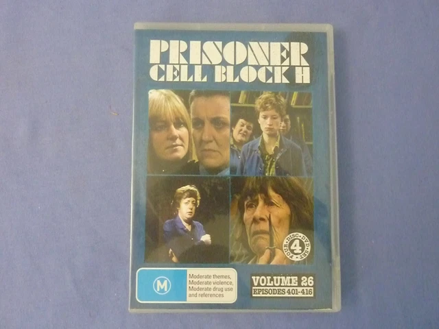 Prisoner Cell Block H Volume 26 DVD 4 Disc Set Episodes 401-416 R0