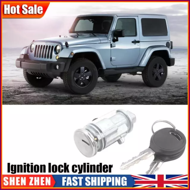 Car Ignition Lock Cylinder Switch + 2 Keys for Chrysler Dodge Jeep Cherokee