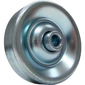 Omni Metalcraft 1-15/16" Dia. Zinc Plated Steel Conveyor Skate Wheel 102143 50