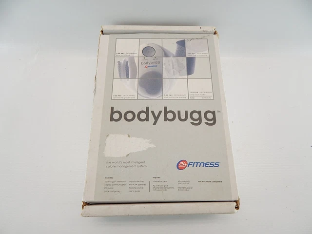BodyBugg 24 Hour Fitness Activity Tracker Personal Calorie Management System