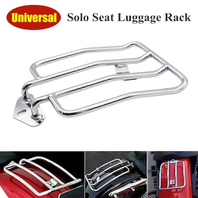 Universal Motorcycle Solo Seat Rear Fender Luggage Rack Package Frame Bracket
