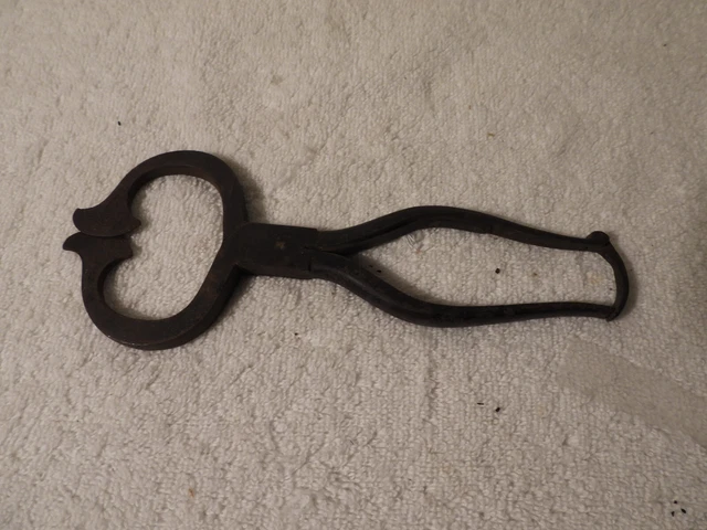 Antique 18th to mid 19th Century Wrought Iron Sugar Nippers