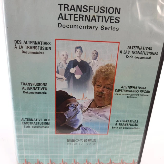 TRANSFUSION ALTERNATIVES DOCUMENTARY Series DVD Tape 2004 Watch Tower ...