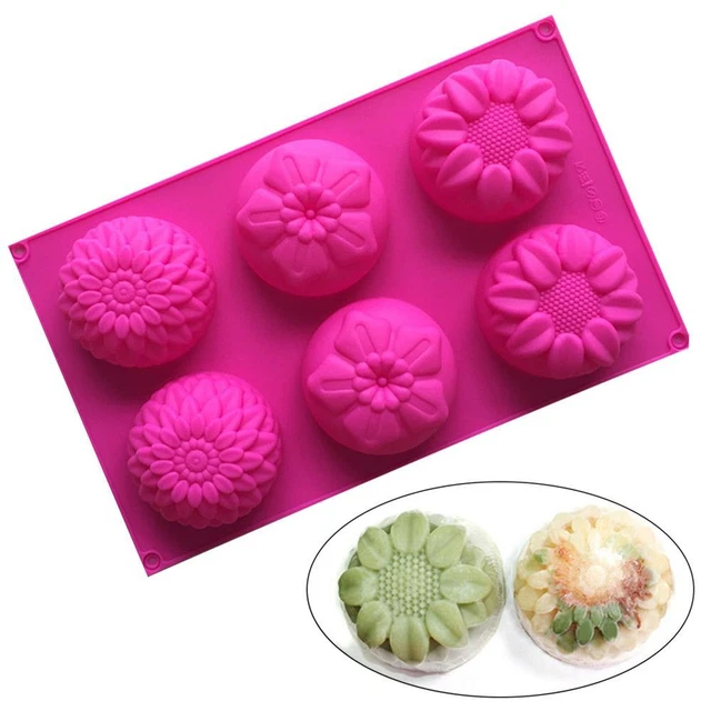savon silicone Fournitures de savons Moule à gâteau Moule de bonbon de pudding