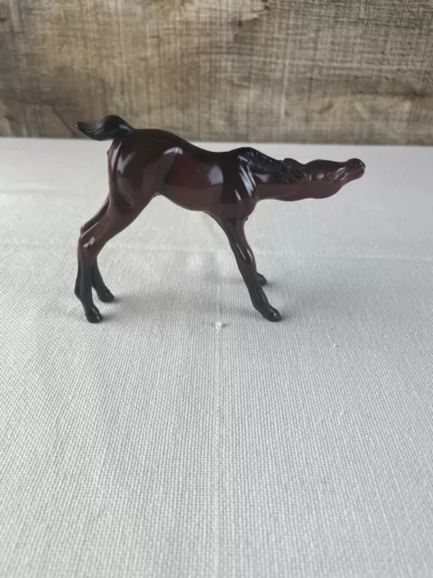 Hartland Plastics Small Toy Horse Foal Nursing Vintage Collectible