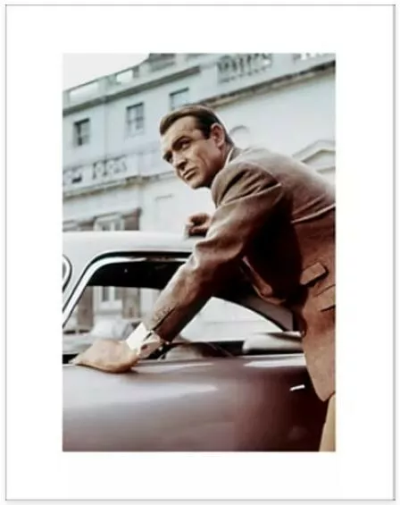 Sean CONNERY - Goldfinger James Bond Kunstdruck Poster Plakat Bild