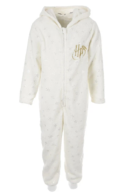 Pigiama intero Harry Potter Bambina caldo per l'inverno da 4 a 10