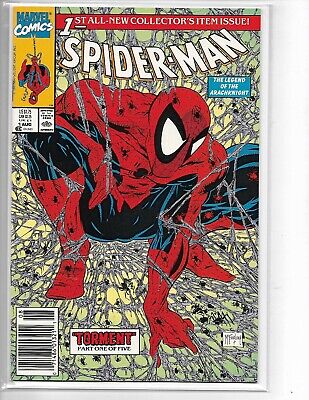 Spider-Man #1 newsstand upc barcode variant 1990 Todd McFarlane