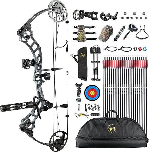 Topoint Trigon Compound Bow Full Package,CNC Milling Riser