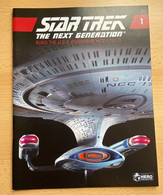 Build the Enterprise-D - Poster, Issues 1 & 2, and Boost - Eaglemoss